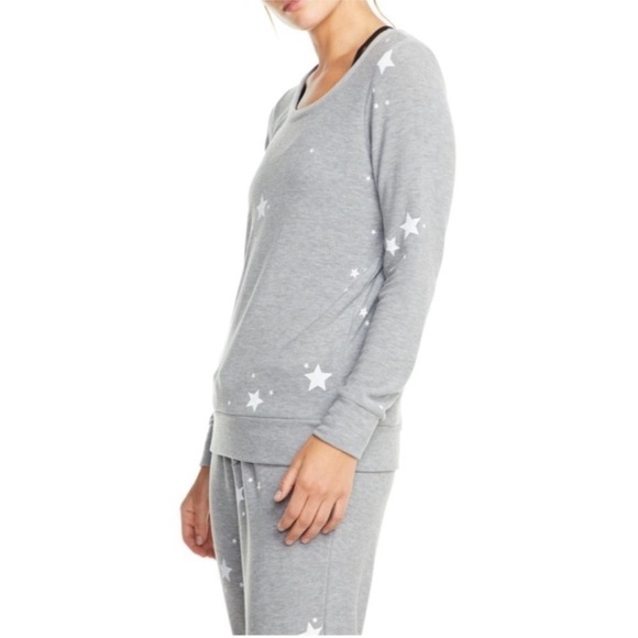 Chaser 2 Piece Loungewear Set With Star Print Size Large Women - Picture 2 of 15